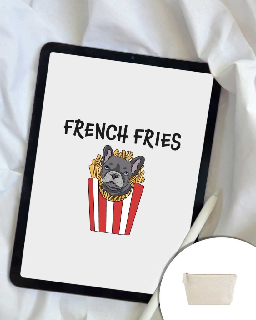 Pochette French fries