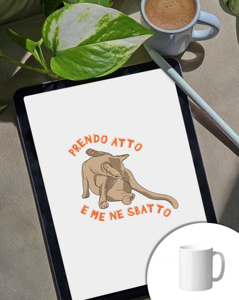 Tazza Prendo atto