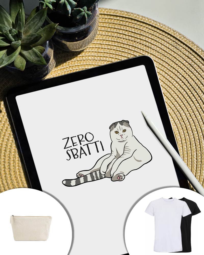 T-shirt e pochette Mood Nel chill